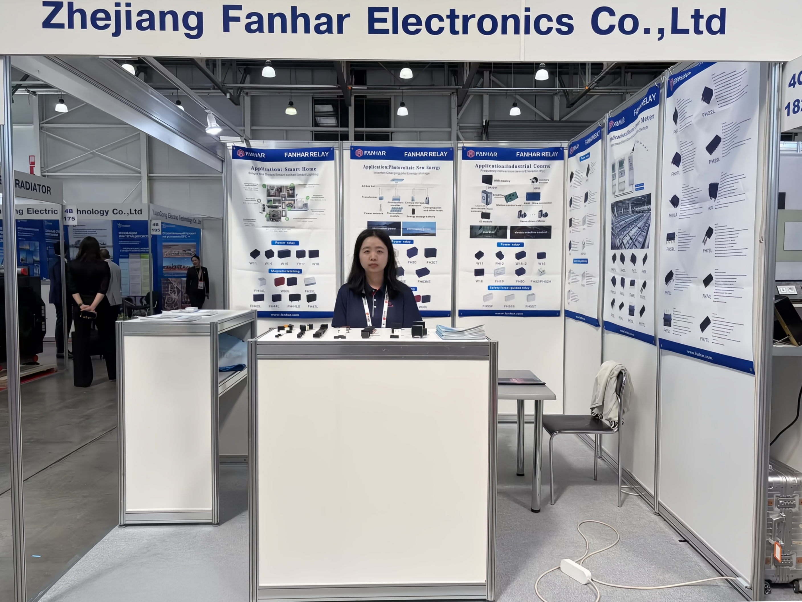 Revue d'événement | Fanhar à ELEKTRO Moscou 2026 : des relais à verrouillage alimentent la modernisation du réseau d'Europe de l'Est